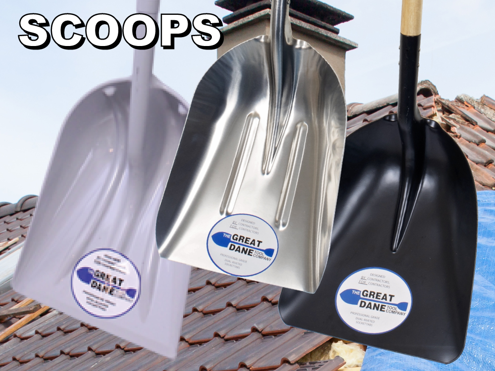 Scoops - Aluminum, ABS Poly, Steel