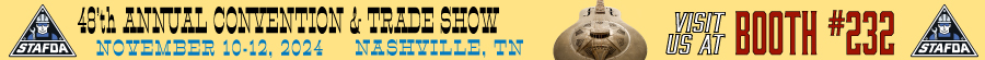 Visit us at Booth #232 - 48th Annual STAFDA Convention & Trade Show